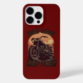 Funda Para iPhone 14 Pro Max Sólo fuerte, no rápida motocicleta, helicóptero