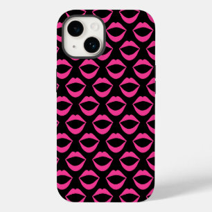 Funda Para iPhone 14 Solo lápiz labial rosa para usar