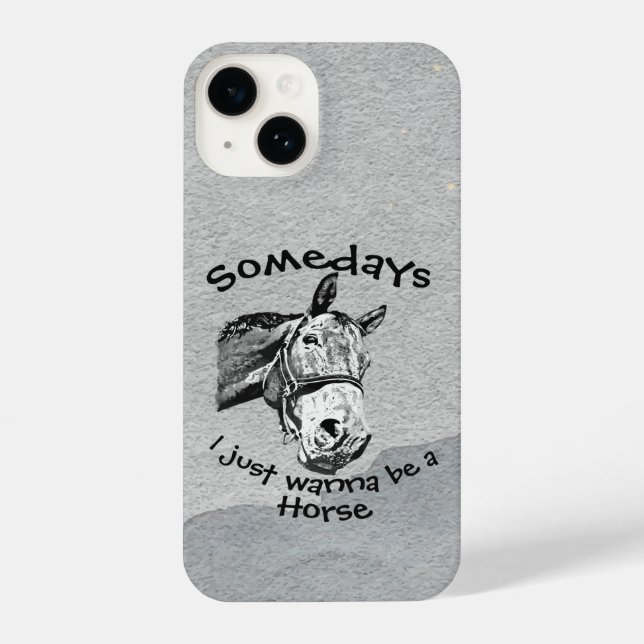 Funda Para iPhone Solo quiero ser una broma (Reverso )
