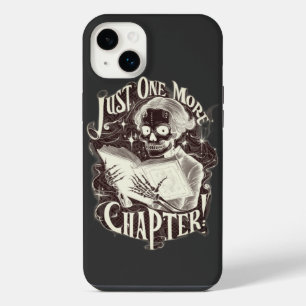 Funda Para iPhone 14 Plus Solo un capítulo más Esqueleto Lector Divertido 