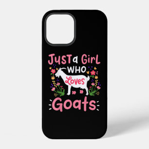 Funda Para iPhone 12 Solo Una Chica Que Ama Las Cabras