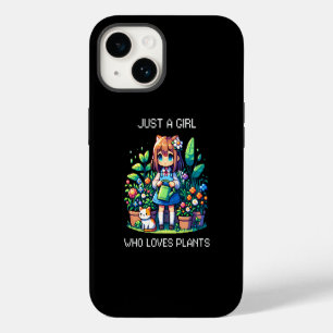 Funda Para iPhone 14 Solo una chica que ama las plantas