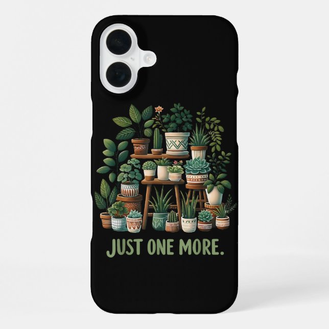 Funda Para iPhone Sólo una planta divertida más Flor de interior (Reverso )