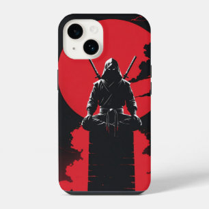 Funda Para iPhone 14 Sombra de la Luna Carmesí