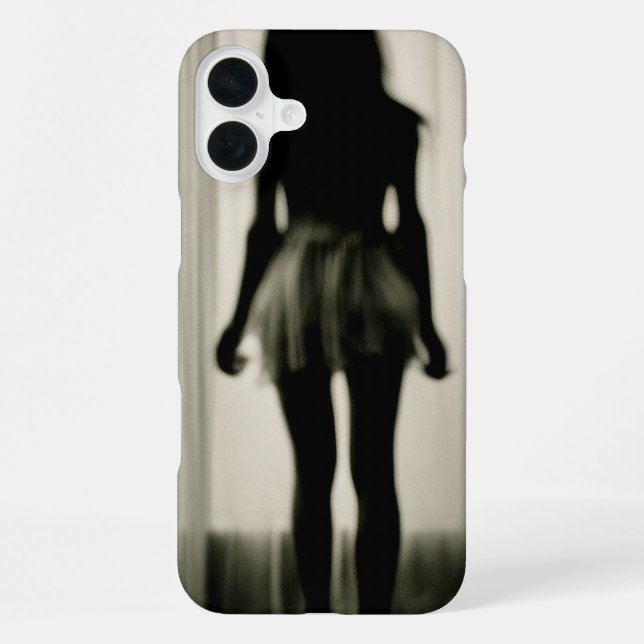 Funda Para iPhone Sombra en luz del amanecer (Reverso )