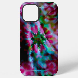 Funda Para iPhone 12 Pro Max Sombras de estrellas en manchas florales, colores