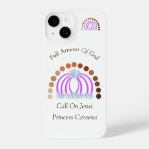 Funda Para iPhone 14 Sombras de un Chica de la Princesa Armor Pleno de 