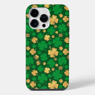 FUNDA PARA iPhone 14 PRO MAX SOMBRAS DE VERDES Y VERDES VERDES DE ROJO