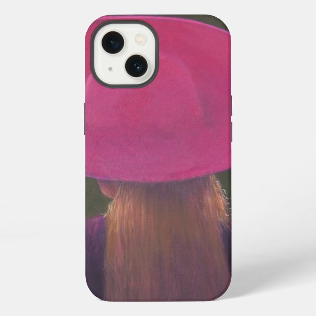 Funda Para iPhone Sombrero Rosa 2014 (Reverso )
