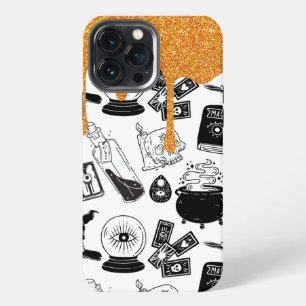 Funda Para iPhone 13 Pro Max Sombreros de Brujas y Pociones