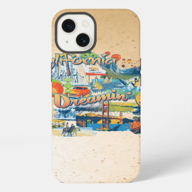 Funda Para iPhone Soñando California (Reverso )