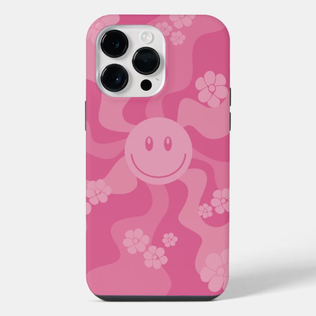 Funda Para iPhone Sonrisa - Rosa (Reverso )