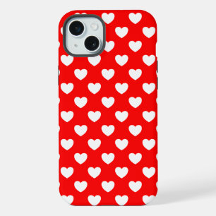 Sorprendente cubierta roja para iPhone Patrón de c