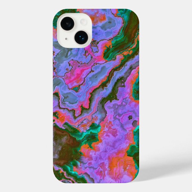 Funda Para iPhone Sour Marble  (Reverso )