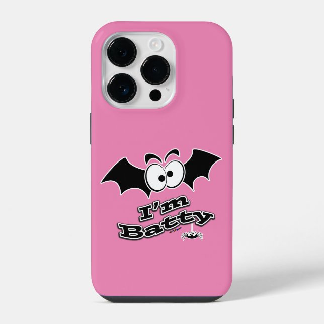Funda Para iPhone Soy Batty Crazy Eyes (Reverso )