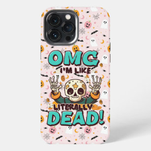 Funda Para iPhone 13 Pro Max Soy como un Halloween de diversión Spooktacular li