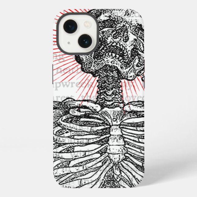Funda Para iPhone Soy esqueleto (Reverso )