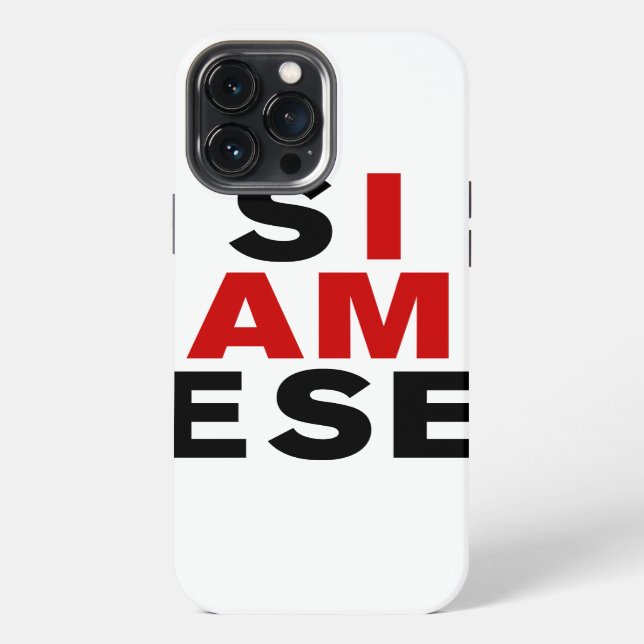 FUNDA PARA iPhone SOY SÍAMÉS (Reverso )