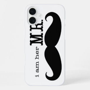 Funda Para iPhone 16 Plus Soy sus regalos de boda bigote
