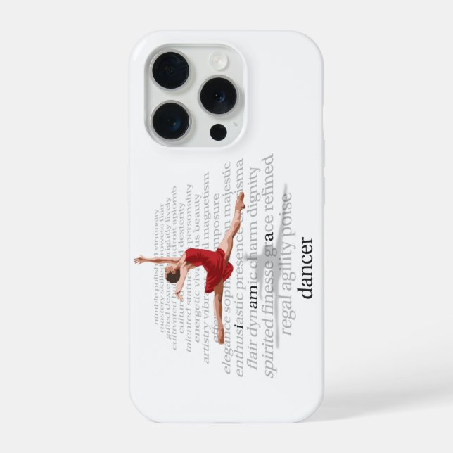 Funda Para iPhone Soy una bailarina (Reverso )