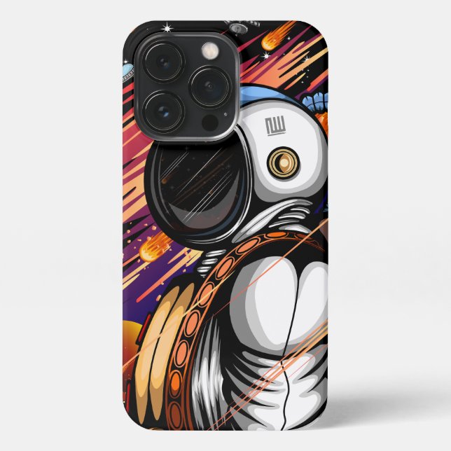 Funda Para iPhone Spaceman (Reverso)