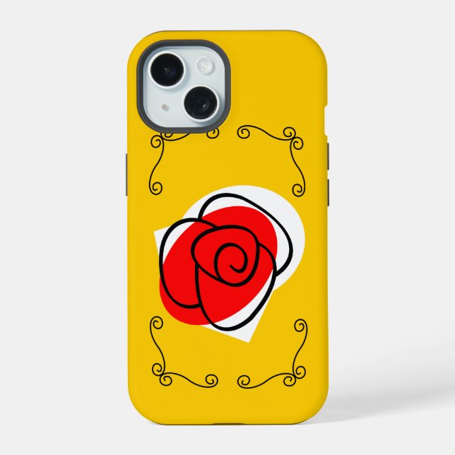 Funda para iPhone Spanish Rose Corners (Reverso )