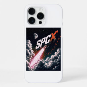 Funda Para iPhone 16 Pro Max SPCX Diseño de Inversor de IPO de SpaceX Acción