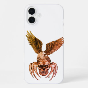Funda Para iPhone 16 Plus Spiderskull con águila