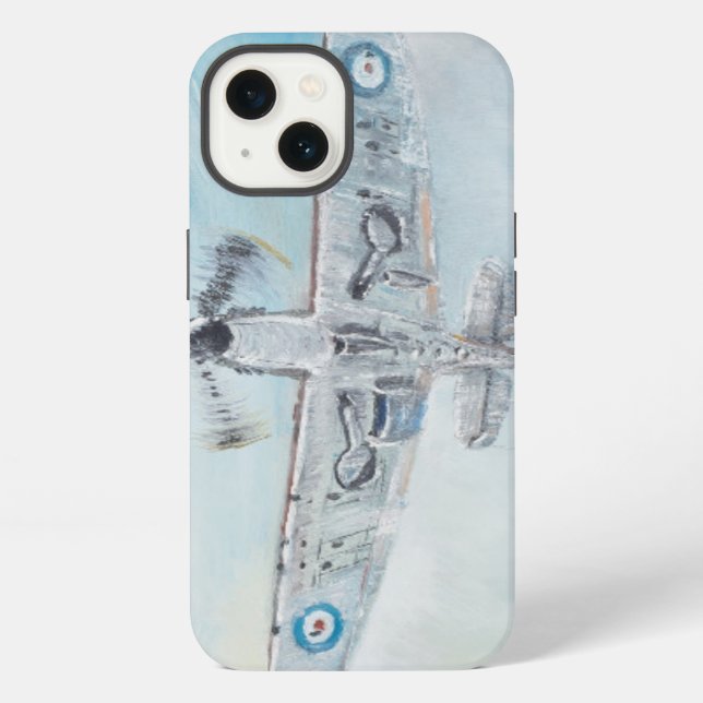 Funda Para iPhone SPITFIRE. 'As de Picas'. 2014. (Reverso )