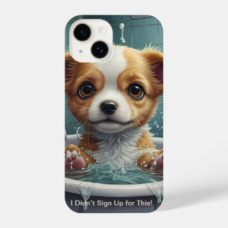 Funda Para iPhone 14 Splish Splash Cute Posters graciosos con citas