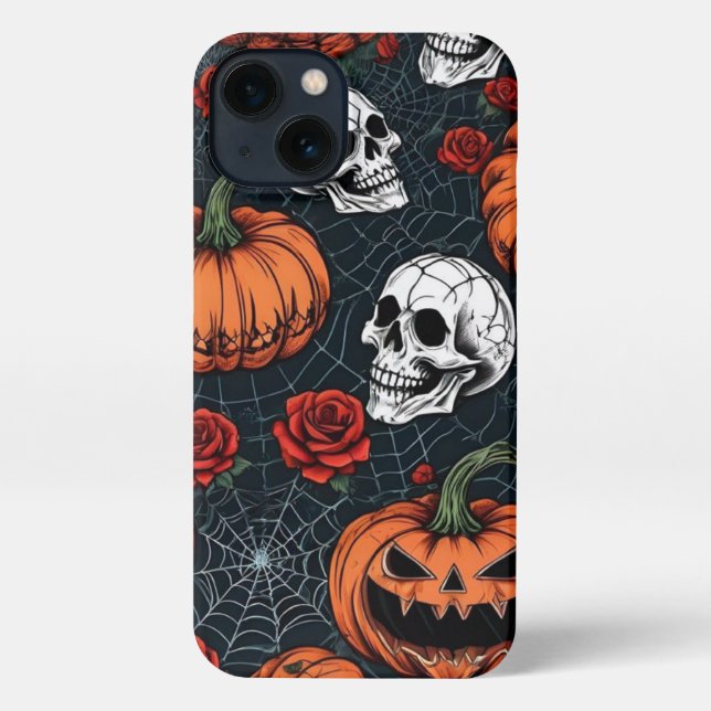 Funda Para iPhone Spooky Halloween Phone Case (Reverso )