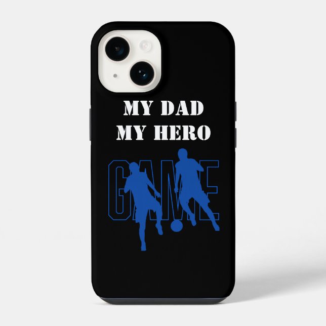 Funda Para iPhone Sport playing soccer (Reverso )