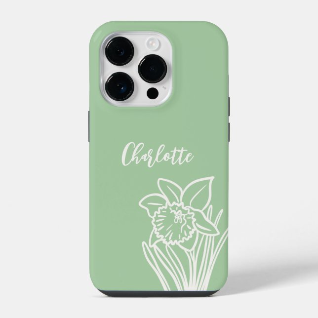 Funda Para iPhone Spring Daffodil (Reverso )