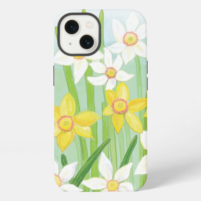 Funda Para iPhone Spring Daffodils (Reverso )