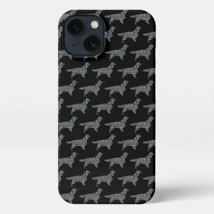 Springer Spaniel Cute Dog Silhouette Black