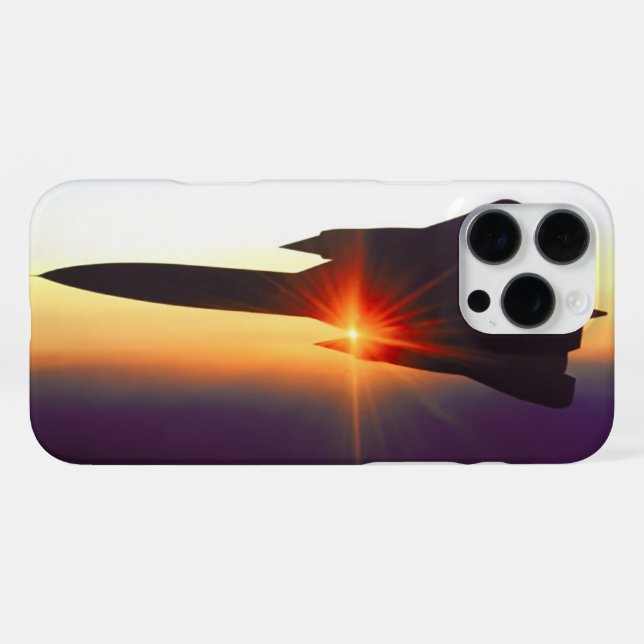 FUNDA PARA iPhone SR-71 BLACKBIRD (Reverso Horizontal)