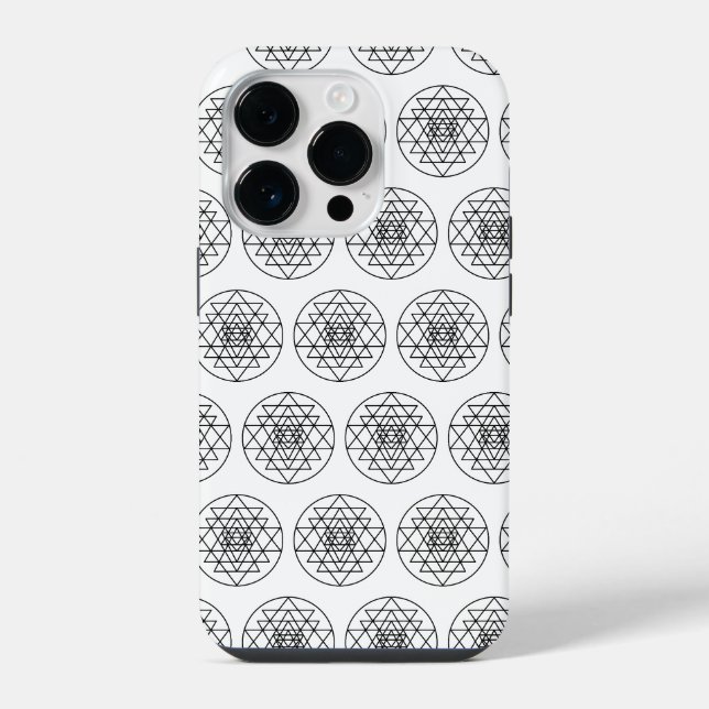 Funda Para iPhone Sri Yantra (Reverso )