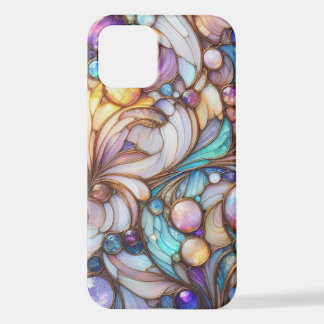 Funda Para iPhone 12 Stained glass mosaic