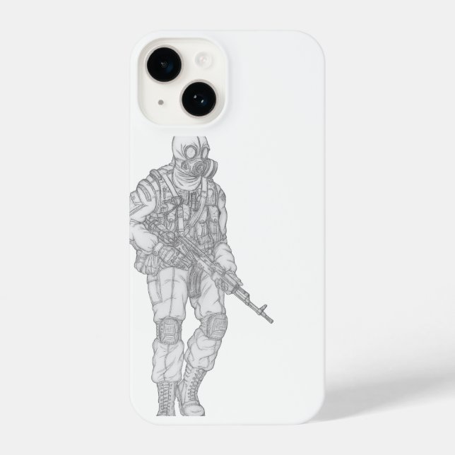 Funda Para iPhone Stalker art phonecase (Reverso )