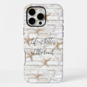 Funda Para iPhone 16 Pro Max Starfish Tropical Ocean Beach
