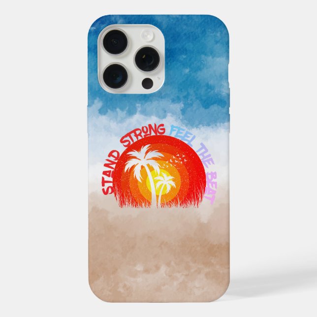 Funda Para iPhone Stay Strong - Funky Beach Edition (Reverso )