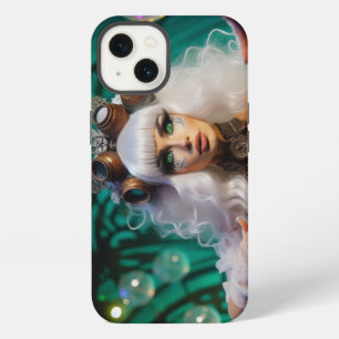 Steampunk Victorian Futurista Bailarina Verde