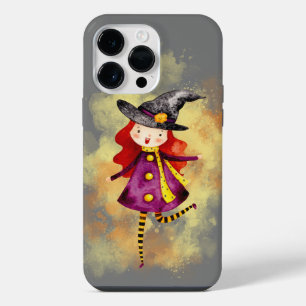 Funda Para iPhone 14 Pro Max Stellalunarts Halloween Witch Cute Chica Drastring