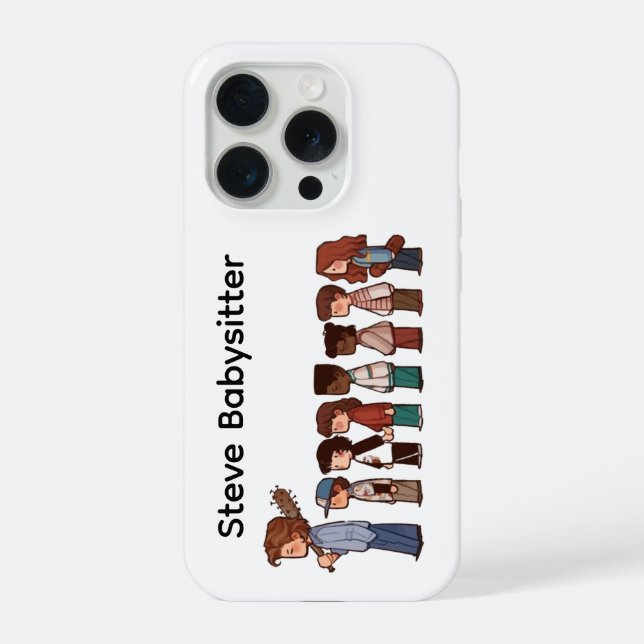 Funda Para iPhone Steve the Babysitter Stranger Things Phone Case —  (Reverso )