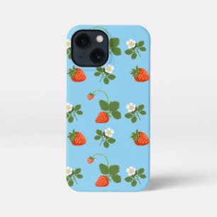 Funda Para iPhone 13 Mini Strawberries
