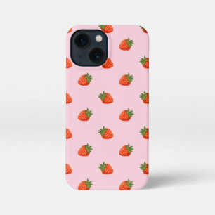 Funda Para iPhone 13 Mini Strawberries