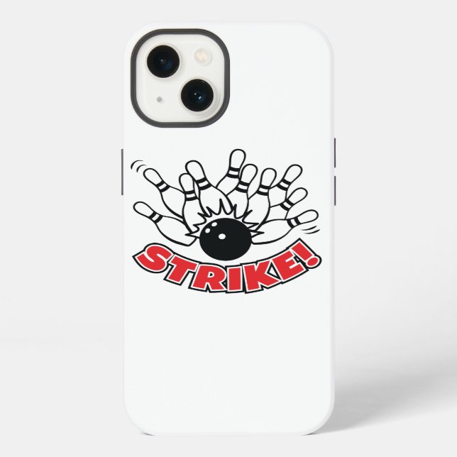 Funda Para iPhone Strike - Bolos de 10 pines (Reverso )