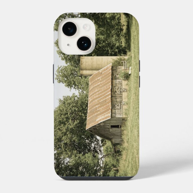 Funda Para iPhone Strlujo Mo Barn Antique (Reverso )