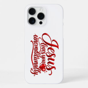 Funda Para iPhone 16 Pro Max Su amor es incondicional