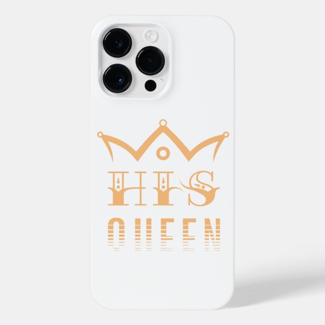 Funda Para iPhone Su Reina (Reverso)